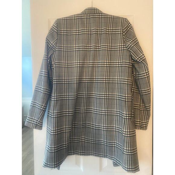 Carolina Belle Black and White Plaid Jacket Size Small - Picture 3 of 4